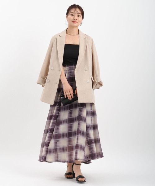 Andemiu（アンデミュウ）の「カップツキインナーキャミ571287（キャミソール・レディース・ホワイト/ブラック・FREE）」の4枚目の写真