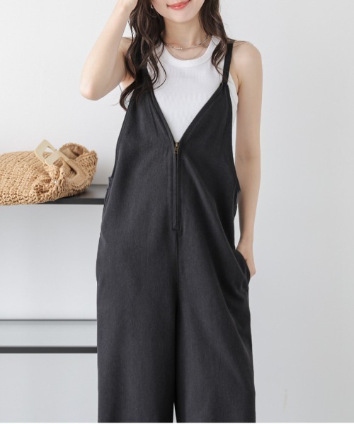 【期間限定20%OFF！】 miho umezawa ミホウメザワ　サロペット miho umezawa リネンサロペット tall