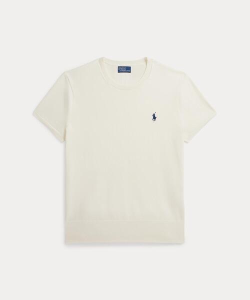 ショートスリーブ クルーネック セーター（ニット/セーター）｜POLO