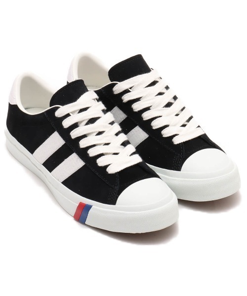 PRO-Keds(プロケッズ)の「PRO-Keds ROYAL PLUS SUEDE / プロケッズ ロイヤル プラス スエード(スニーカー・メンズ・ブラック・23.0cm/23.5cm/24.0cm/24.5cm/25.0cm/25.5cm/26.0cm/26.5cm/27.0cm/27.5cm/28.0cm/28.5cm)」の1枚目の写真
