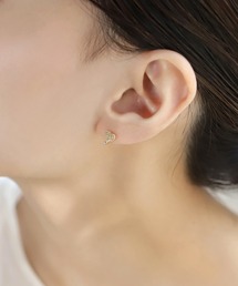 ANEMONE | ビジューハートピアス(ピアス(両耳用))