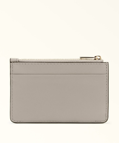 【新品タグ付】FURLA グレー ジュ カードケース 新品タグ付】FURLA グレー ジュ カードケース