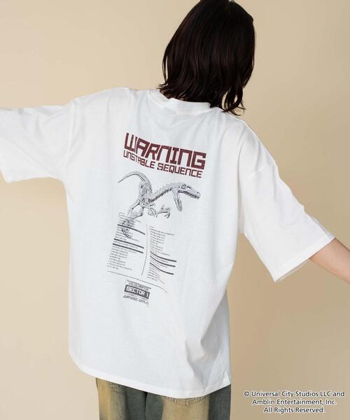 セール】∴WEGO/【25年春夏新作】JURASSIC PARKグラフィックT（T