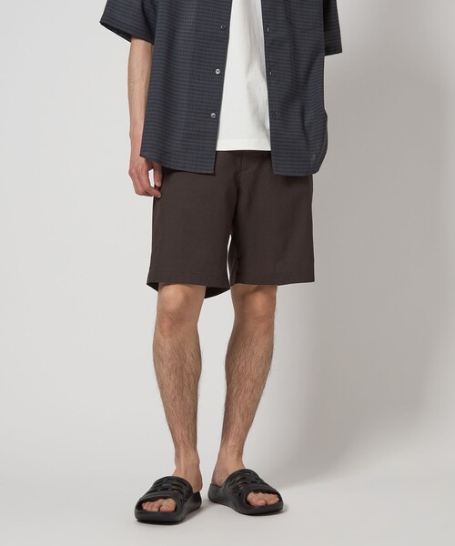 green label relaxing（グリーンレーベルリラクシング）の「DotAir ワイド ユーティリティ ショートパンツ ショーツ（その他パンツ・メンズ・グレー系/ダークブラウン/ブラック・L/S/XL/M）」の3枚目の写真