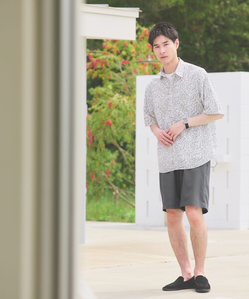 green label relaxing（グリーンレーベルリラクシング）の「DotAir ワイド ユーティリティ ショートパンツ ショーツ（その他パンツ・メンズ・グレー系/ダークブラウン/ブラック・L/S/XL/M）」の15枚目の写真