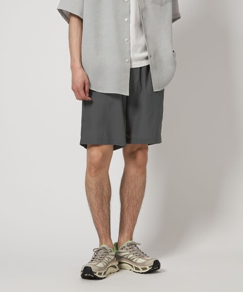 green label relaxing（グリーンレーベルリラクシング）の「DotAir ワイド ユーティリティ ショートパンツ ショーツ（その他パンツ・メンズ・グレー系/ダークブラウン/ブラック・L/S/XL/M）」の5枚目の写真