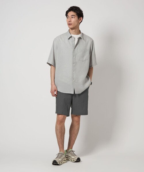 green label relaxing（グリーンレーベルリラクシング）の「DotAir ワイド ユーティリティ ショートパンツ ショーツ（その他パンツ・メンズ・グレー系/ダークブラウン/ブラック・L/S/XL/M）」の6枚目の写真