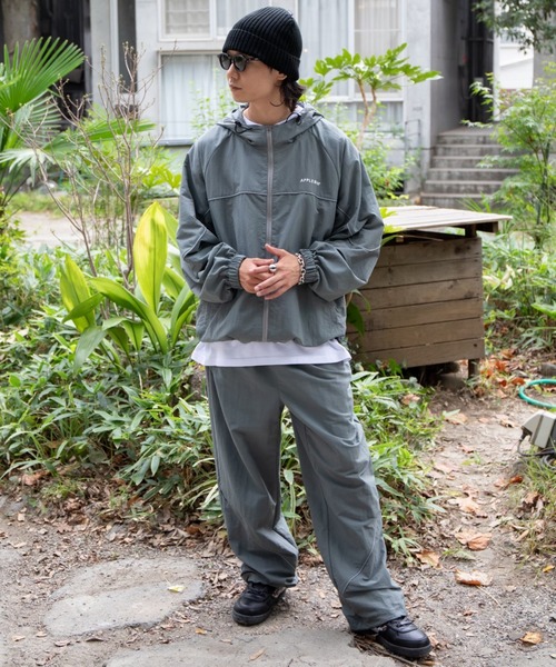 APPLEBUM(アップルバム)の「Nylon Track Pants(その他パンツ・メンズ・グレー/ネイビー・MEDIUM/LARGE/X-LARGE)」の13枚目の写真