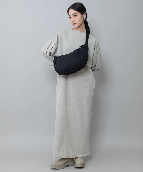 Munich(ミューニック)の「キルティングショルダーバッグ(ショルダーバッグ・レディース・カーキ/ベージュ/ブラック・FREE)」の17枚目の写真