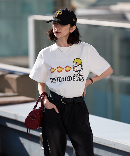 ROOPTOKYO（ループトウキョウ）の「ROOP TOKYO×側湾症ネキ ピクセルTシャツ（Tシャツ/カットソー・レディース・ホワイト・FREE）」の20枚目の写真
