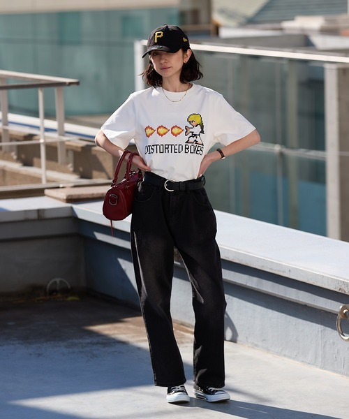 ROOPTOKYO（ループトウキョウ）の「ROOP TOKYO×側湾症ネキ ピクセルTシャツ（Tシャツ/カットソー・レディース・ホワイト・FREE）」の21枚目の写真