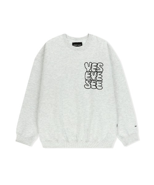 スウェット・トレーナー YESEYESEE YES Thumb Hole Half Zip 2 Colors yeseyesee® :: Y.E.S Thumb Hole Half Zip Black