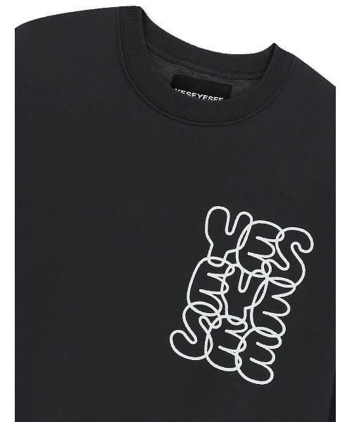 YESEYESEE(イエスアイシー)の「C-Logo Sweatshirt(スウェット・メンズ・ライトグレー/チャコール/ブラウン・S/M/XL/L)」の16枚目の写真