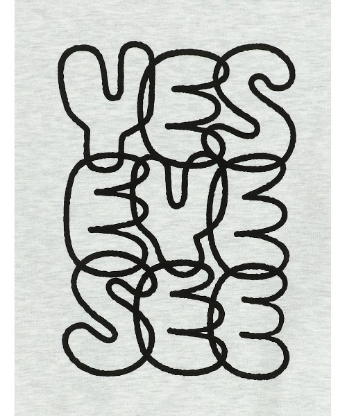 YESEYESEE(イエスアイシー)の「C-Logo Sweatshirt(スウェット・メンズ・ライトグレー/チャコール/ブラウン・S/M/XL/L)」の7枚目の写真