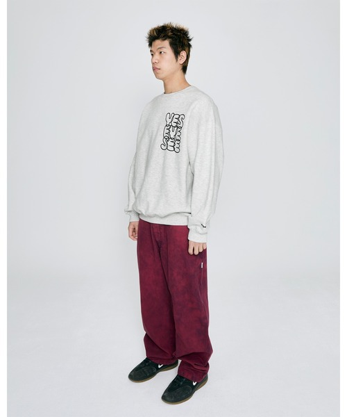 YESEYESEE(イエスアイシー)の「C-Logo Sweatshirt(スウェット・メンズ・ライトグレー/チャコール/ブラウン・S/M/XL/L)」の10枚目の写真