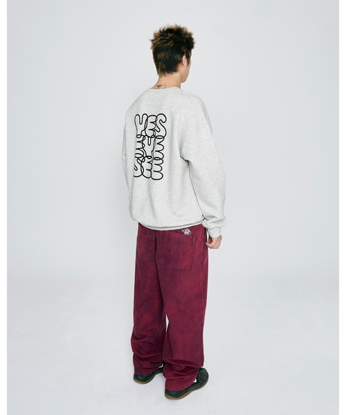 YESEYESEE(イエスアイシー)の「C-Logo Sweatshirt(スウェット・メンズ・ライトグレー/チャコール/ブラウン・S/M/XL/L)」の11枚目の写真