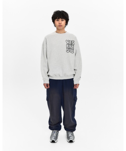 YESEYESEE(イエスアイシー)の「C-Logo Sweatshirt(スウェット・メンズ・ライトグレー/チャコール/ブラウン・S/M/XL/L)」の18枚目の写真