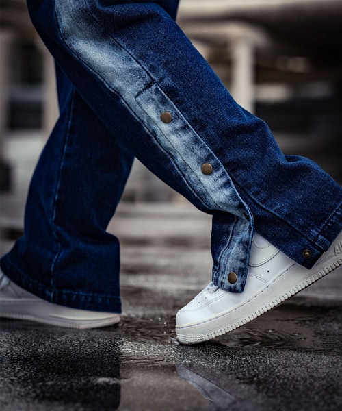 EXAMPLE（エグザンプル）の「EXAMPLE DENIM SIDE BUTTONS PANTS