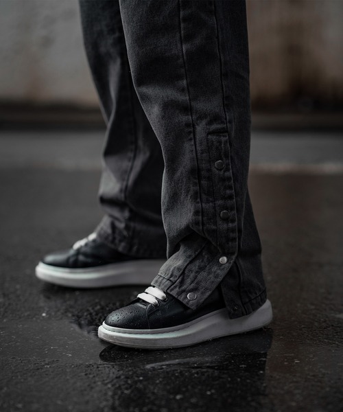 EXAMPLE（エグザンプル）の「EXAMPLE DENIM SIDE BUTTONS PANTS