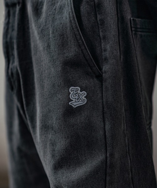 EXAMPLE(エグザンプル)の「EXAMPLE DENIM SIDE BUTTONS PANTS(デニムパンツ・メンズ・グレー/インディゴブルー・M/L/XL/XXL)」の9枚目の写真