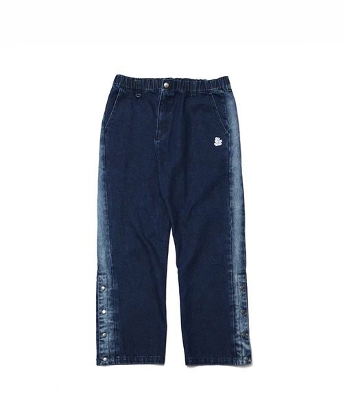 EXAMPLE(エグザンプル)の「EXAMPLE DENIM SIDE BUTTONS PANTS(デニムパンツ・メンズ・グレー/インディゴブルー・M/L/XL/XXL)」の12枚目の写真