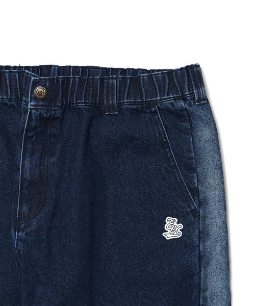EXAMPLE(エグザンプル)の「EXAMPLE DENIM SIDE BUTTONS PANTS(デニムパンツ・メンズ・グレー/インディゴブルー・M/L/XL/XXL)」の15枚目の写真