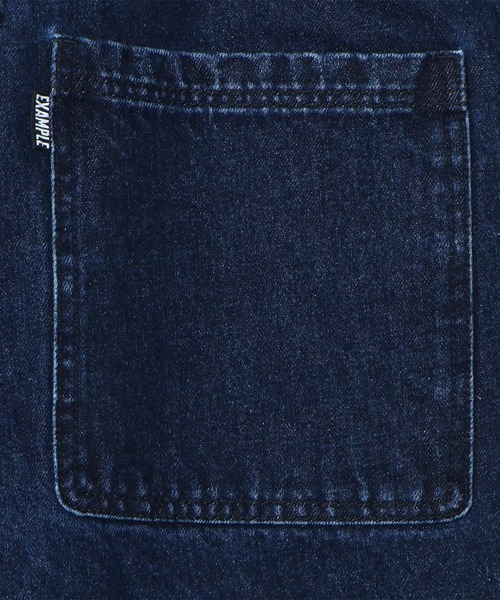 EXAMPLE(エグザンプル)の「EXAMPLE DENIM SIDE BUTTONS PANTS(デニムパンツ・メンズ・グレー/インディゴブルー・M/L/XL/XXL)」の18枚目の写真