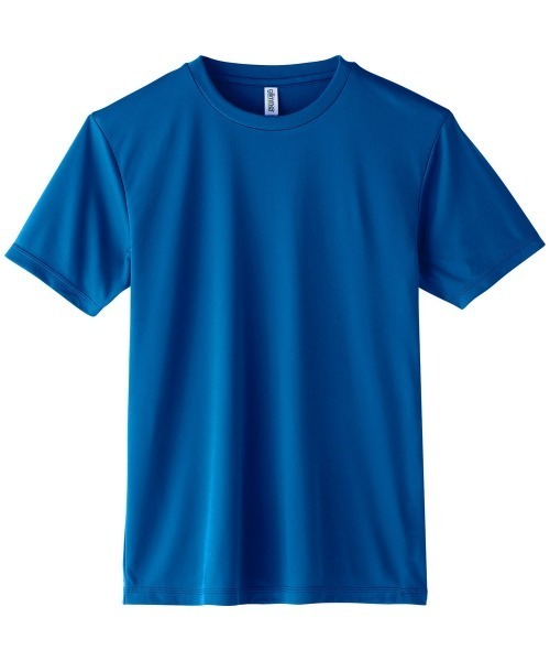 BACKYARD FAMILY（バックヤードファミリー）の「3.5オンス インターロック ドライTシャツ（Tシャツ/カットソー・メンズ・ネイビー/ダークグレー/オレンジ/ロイヤルブルー/パープル/ホワイト/バーガンディー/ブラック/ライトブルー/ライトベージュ/インディゴブルー/スミクロ・M/L/XL/S）」の9枚目の写真