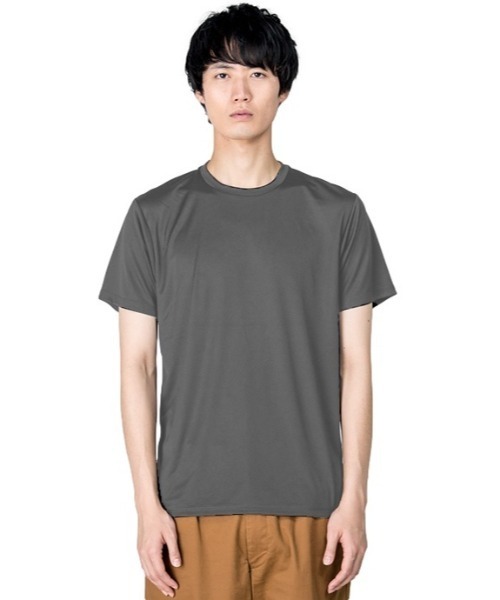 BACKYARD FAMILY（バックヤードファミリー）の「3.5オンス インターロック ドライTシャツ（Tシャツ/カットソー・メンズ・ネイビー/ダークグレー/オレンジ/ロイヤルブルー/パープル/ホワイト/バーガンディー/ブラック/ライトブルー/ライトベージュ/インディゴブルー/スミクロ・M/L/XL/S）」の13枚目の写真