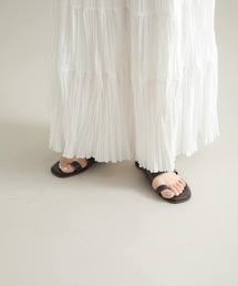 KBF | ランダムプリーツスカート(スカート)