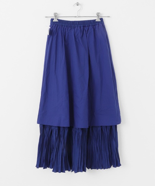 KBF（ケイビーエフ）の「ランダムプリーツスカート（スカート・レディース・オフホワイト/ブルー/ブラック・ONE）」の11枚目の写真