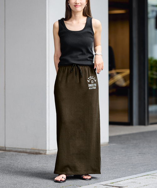 最後価格。FRAMeWORK athletic wear MASON 別注 athletic wear MASON 別注 ロゴスカート（スカート）｜FRAMeWORK