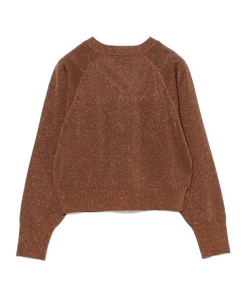 maturely（マチュアリー）の「【2/5再値下げ】maturely / グリッター V カーディガン（ニット/セーター・レディース・ブラウン/シルバー・ONE SIZE）」の17枚目の写真
