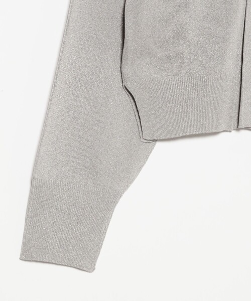 maturely（マチュアリー）の「【2/5再値下げ】maturely / グリッター V カーディガン（ニット/セーター・レディース・ブラウン/シルバー・ONE SIZE）」の21枚目の写真