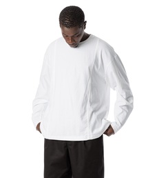 Sandinista | American Cotton Switching L-S Tee / アメリカンコットン後染め切り替え長袖Tシャツ(Tシャツ/カットソー)