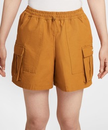 レディースのカーゴパンツ（ブラウン/茶色系・ショート・ひざ上丈