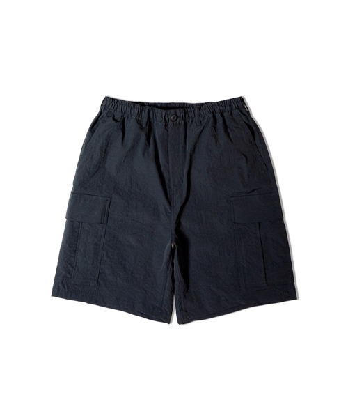 JACKROSE（ジャックローズ）の「UTD POLY高弾力ｸﾛｽ ｶｰｺﾞｼｮｰﾂ（カーゴパンツ・メンズ・ブラック/カーキ・M/L/XL）」の2枚目の写真