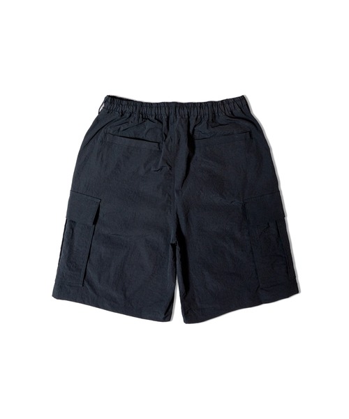 JACKROSE（ジャックローズ）の「UTD POLY高弾力ｸﾛｽ ｶｰｺﾞｼｮｰﾂ（カーゴパンツ・メンズ・ブラック/カーキ・M/L/XL）」の3枚目の写真