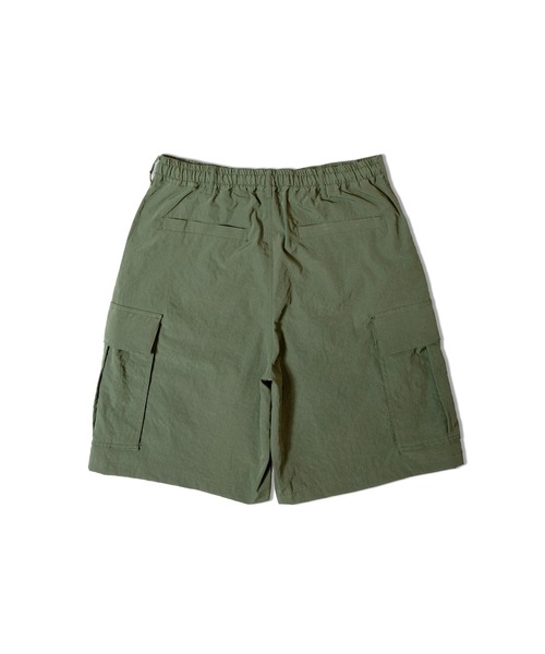 JACKROSE（ジャックローズ）の「UTD POLY高弾力ｸﾛｽ ｶｰｺﾞｼｮｰﾂ（カーゴパンツ・メンズ・ブラック/カーキ・M/L/XL）」の4枚目の写真