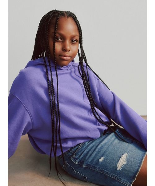 セール】ヴィンテージソフト オーバーサイズ バブルパーカー (キッズ