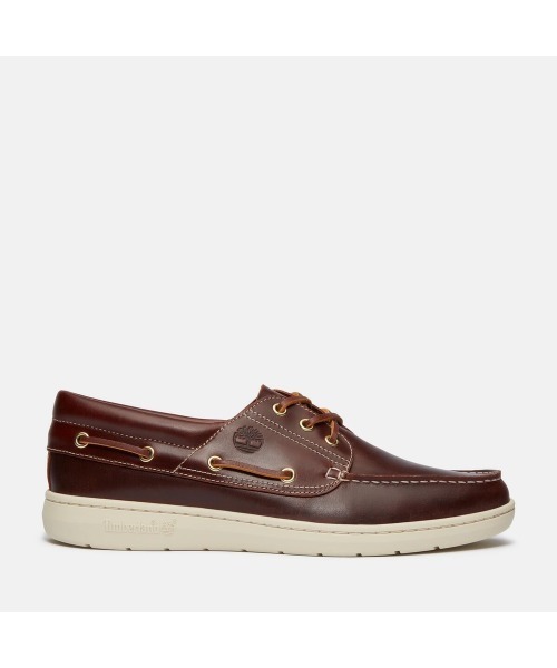 Timberland(ティンバーランド)の「ポルトフィーノ ピア ボートシューズ メンズ(モカシン/デッキシューズ・メンズ・バーガンディー・25.0cm/25.5cm/26.0cm/26.5cm/27.0cm/27.5cm/28.0cm/28.5cm/29.0cm/30.0cm)」の1枚目の写真