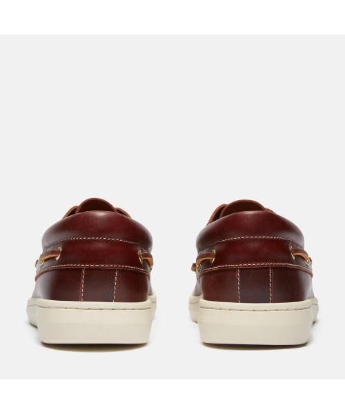 Timberland(ティンバーランド)の「ポルトフィーノ ピア ボートシューズ メンズ(モカシン/デッキシューズ・メンズ・バーガンディー・25.0cm/25.5cm/26.0cm/26.5cm/27.0cm/27.5cm/28.0cm/28.5cm/29.0cm/30.0cm)」の4枚目の写真