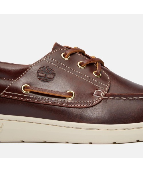 Timberland(ティンバーランド)の「ポルトフィーノ ピア ボートシューズ メンズ(モカシン/デッキシューズ・メンズ・バーガンディー・25.0cm/25.5cm/26.0cm/26.5cm/27.0cm/27.5cm/28.0cm/28.5cm/29.0cm/30.0cm)」の6枚目の写真
