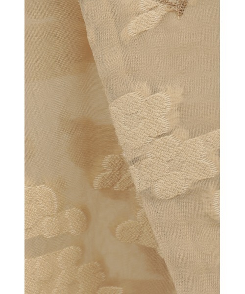 FLOWER SHEER JACQUARD JACKET（その他アウター）｜CLANE