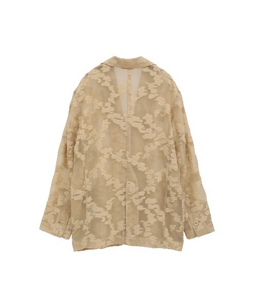 ジャケット・アウター CLANE FLOWER SHEER JACQUARD JACKET FLOWER SHEER JACQUARD JACKET｜OUTER(アウター)｜CLANE