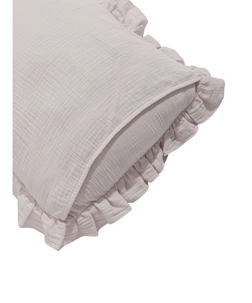 新品未開封 ジェラートピケ Gelato piqueダブルガーゼフリル２点セット Sleep】ダブルガーゼフリル2点セット（シングル）（寝具）｜gelato