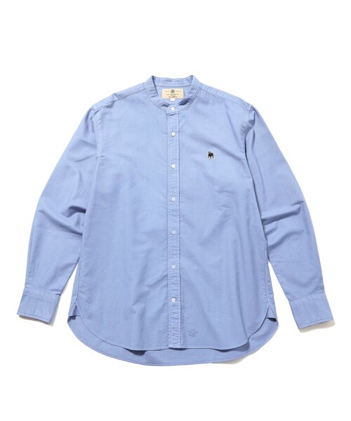 J.PRESS(ジェイプレス)の「このさりげなさが大人気【IVY COLLECTION】【UNISEX】バックブルオックスガーメントダイ シャツ(シャツ/ブラウス・メンズ・ホワイト系/ダークグリーン系/イエロー系/ブルー系/ネイビー系・X-LARGE/LARGE/MEDIUM/SMALL)」の4枚目の写真