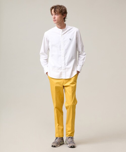 J.PRESS(ジェイプレス)の「このさりげなさが大人気【IVY COLLECTION】【UNISEX】バックブルオックスガーメントダイ シャツ(シャツ/ブラウス・メンズ・ホワイト系/ダークグリーン系/イエロー系/ブルー系/ネイビー系・X-LARGE/LARGE/MEDIUM/SMALL)」の9枚目の写真
