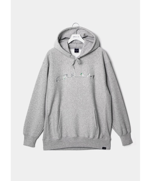 APPLEBUM(アップルバム)の「“C.R.E.A.M.” Sweat Parka(パーカー・メンズ・ブラック/ヘザーグレー・LARGE)」の1枚目の写真