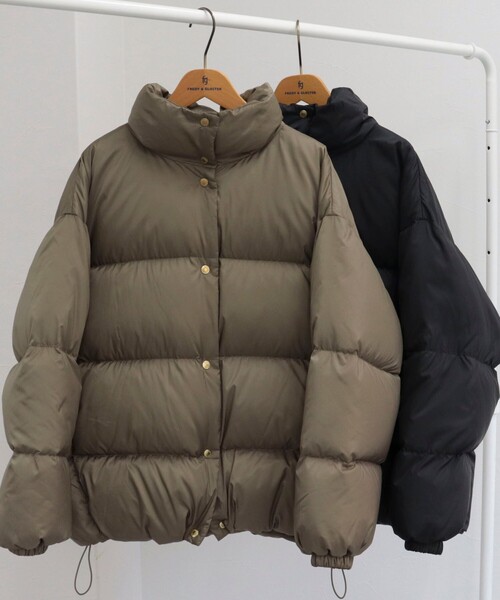 Traditional Weatherwear（トラディショナルウェザーウェア）の「【軽くて暖かい◎】【Traditional WeatherWear】別注 HASELEY DOWN PACKABLE（ダウンジャケット/コート・レディース・ブラック/ベージュ・36/34）」の10枚目の写真